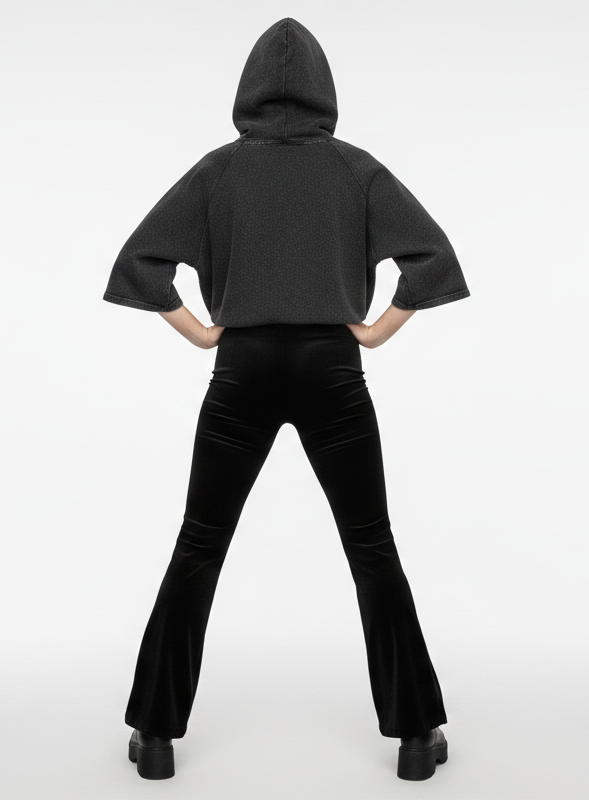 Gothic Heart Hooded Tee | Gothic Street Heart