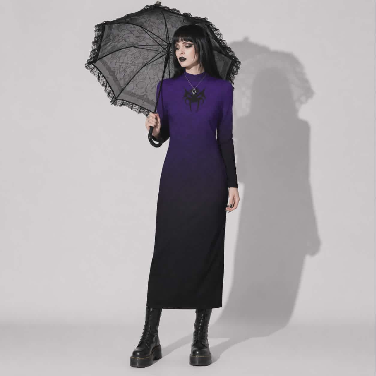 vampire dress women Noctivora Eclipse A selection of stunningly Get ready to dazzle curve-hugging fit Size:46 Long