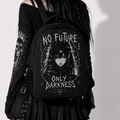 Only Darkness Gothic Y2K Backpack – Darkwear Anime Goth School Bag