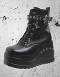 Gothic Boots with Bats