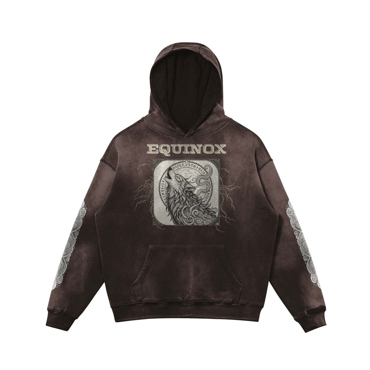 Dark Streetwear Slavic Gothic Hoodie 