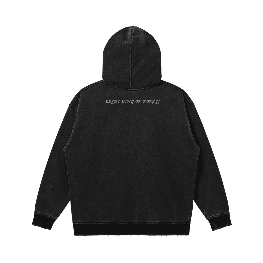 Gothic Slavic Embroidered Hoodie Lesha