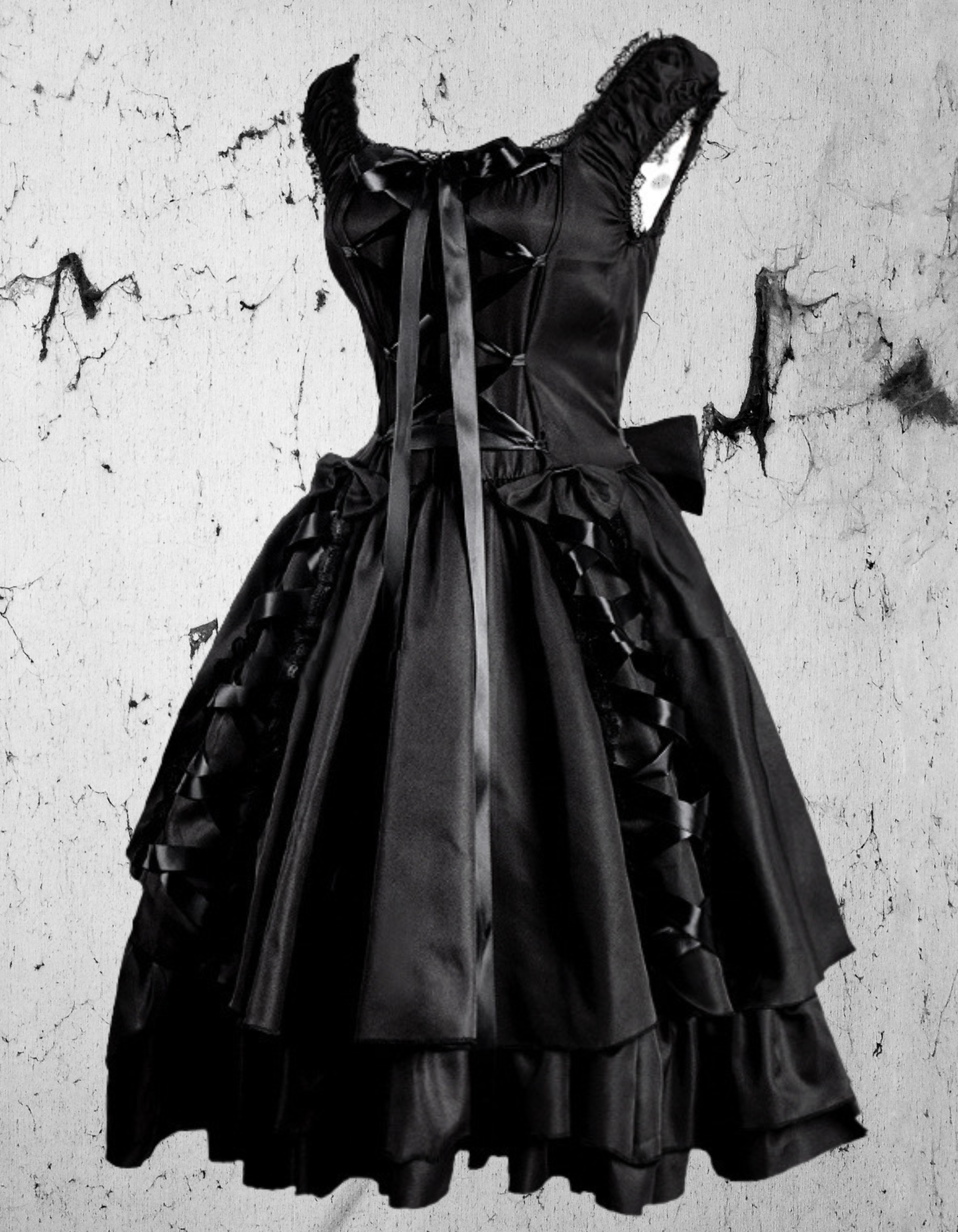 Victorian Gothic Dark Dress
