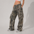 Baggy Camo Grunge Y2K Cargo Pants | Vintage Streetwear | Loose Fit