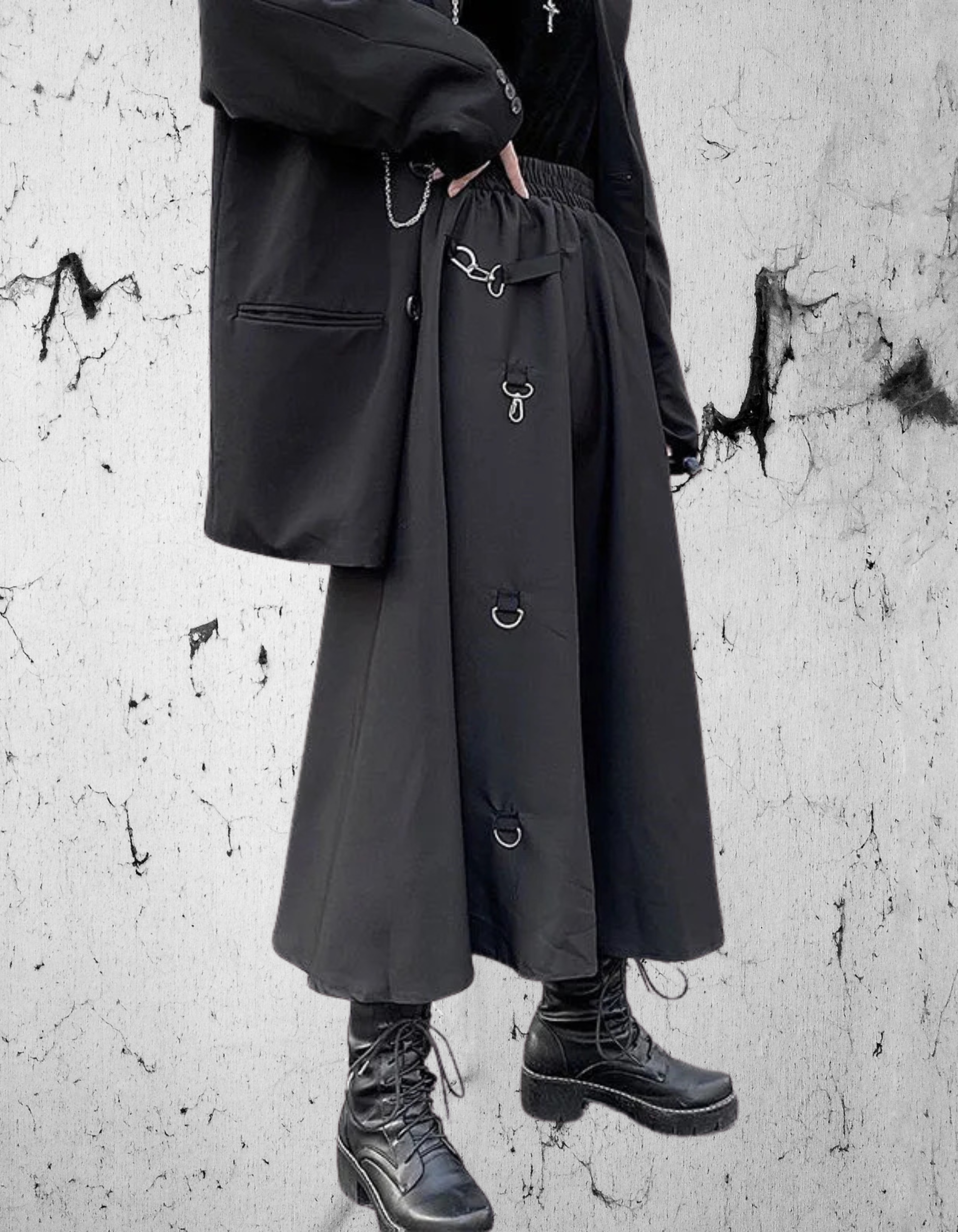 Harajaku Gothic Punk Skirt