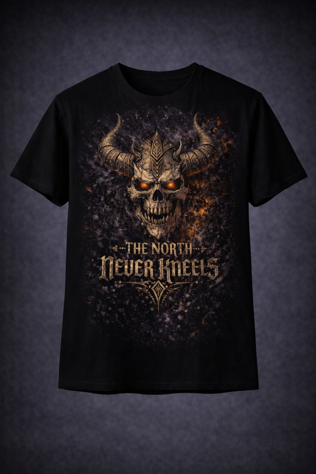 Viking Gothic Streetwear Cotton Top