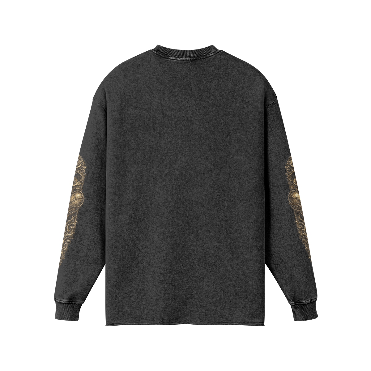 Gothic Dark Streetwear Long-Sleeve