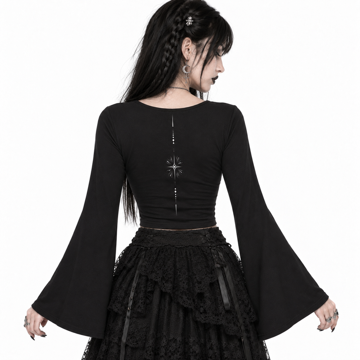 Romantic Witch Long Sleeve Top | Moonspell Bell Sleeve Top