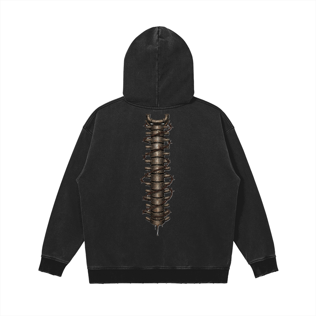 Dark Metal Cyberunk Clothes