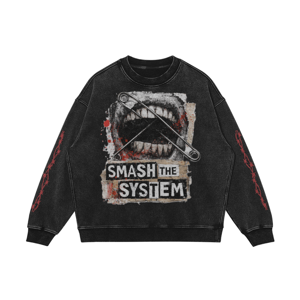 Punk Rock Streetwear Sweatshirt