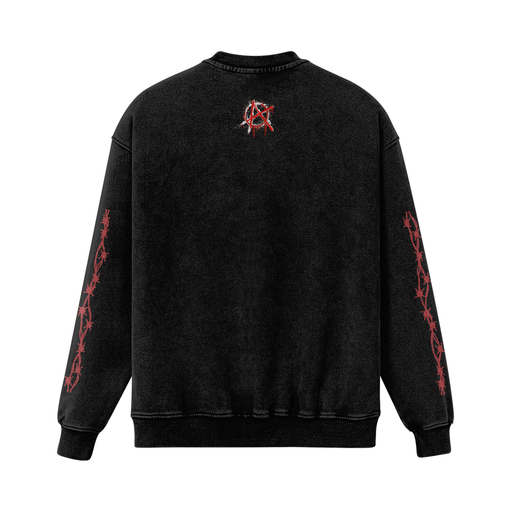 Punk Antisystem Cotton Sweatshirt