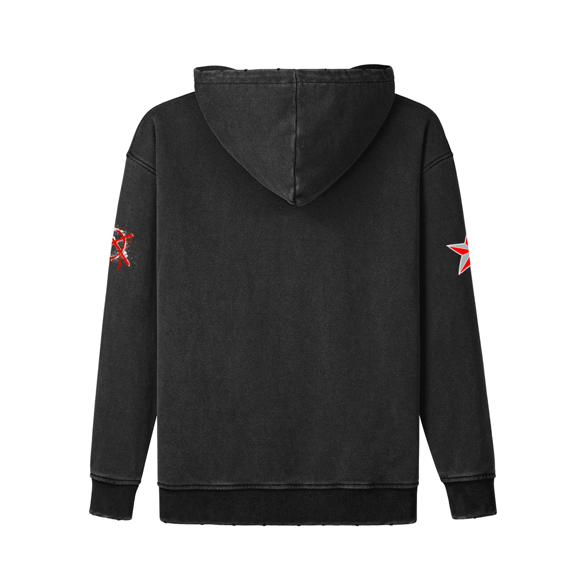 Punk Rock Anarchy Cotton Hoodie 