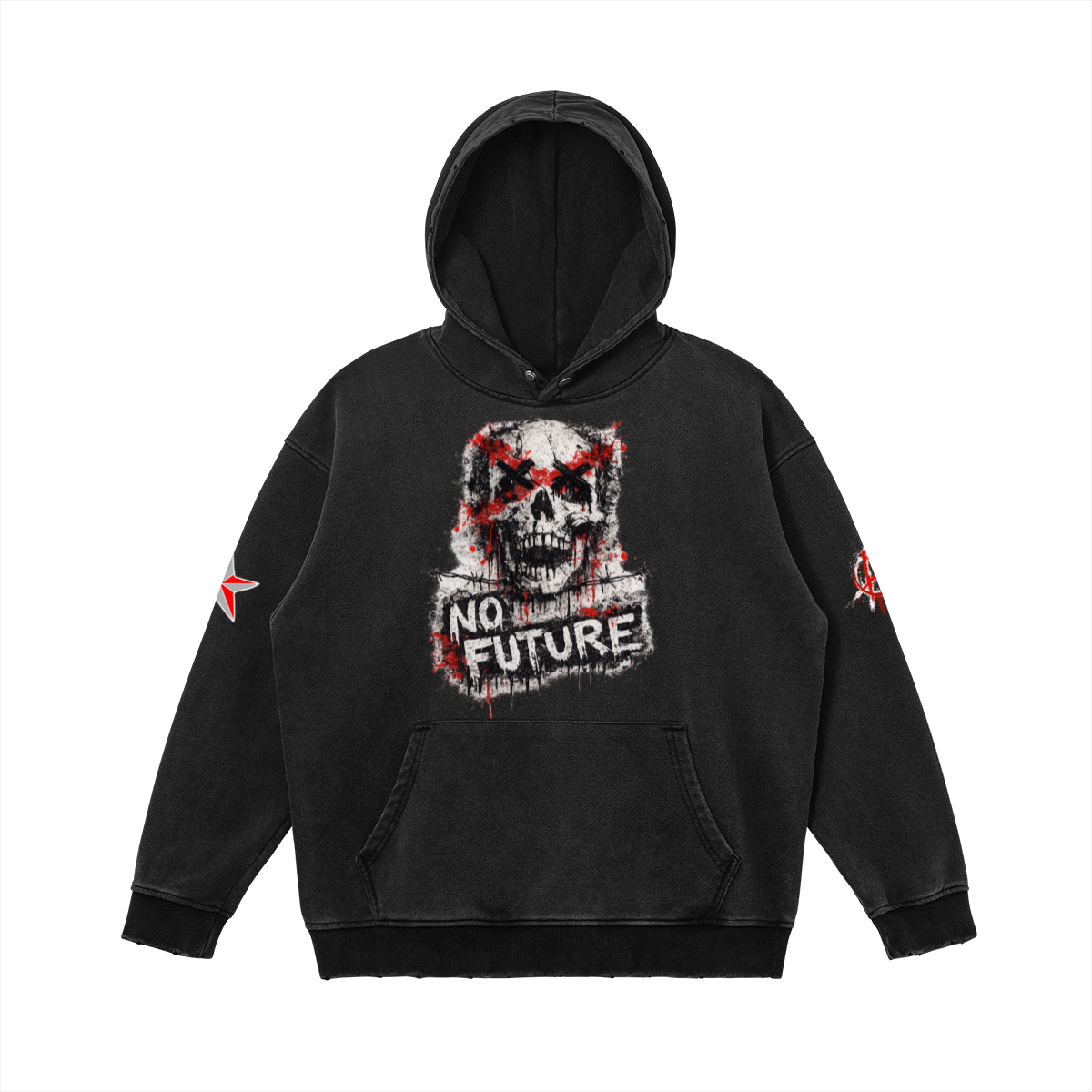 Punk Rock Alternative Streetwear Hoodie 
