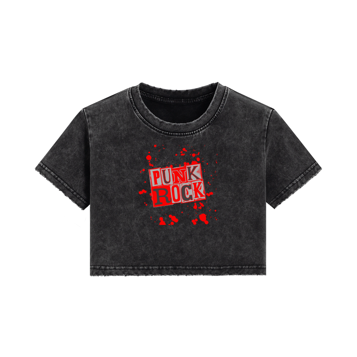 Punk Crop Top Punk Rock 