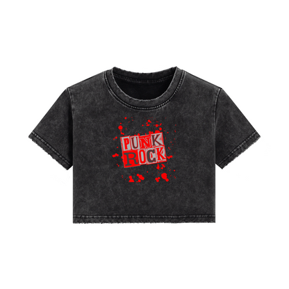 Punk Crop Top Punk Rock 