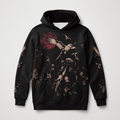 Slavic Gothic Oversized Hoodie | Lady of the Dark Forest | Premium Full Print 280 GSM