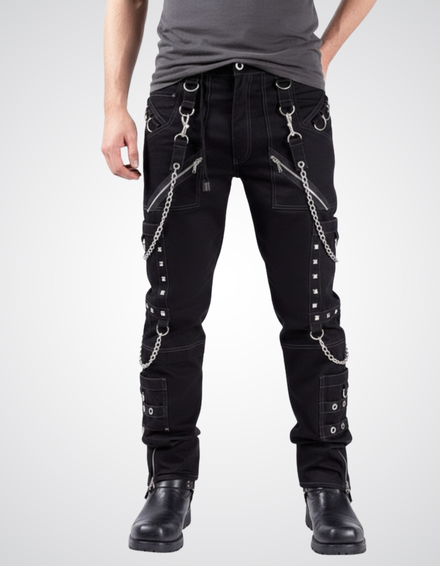 Black Metal Pants 