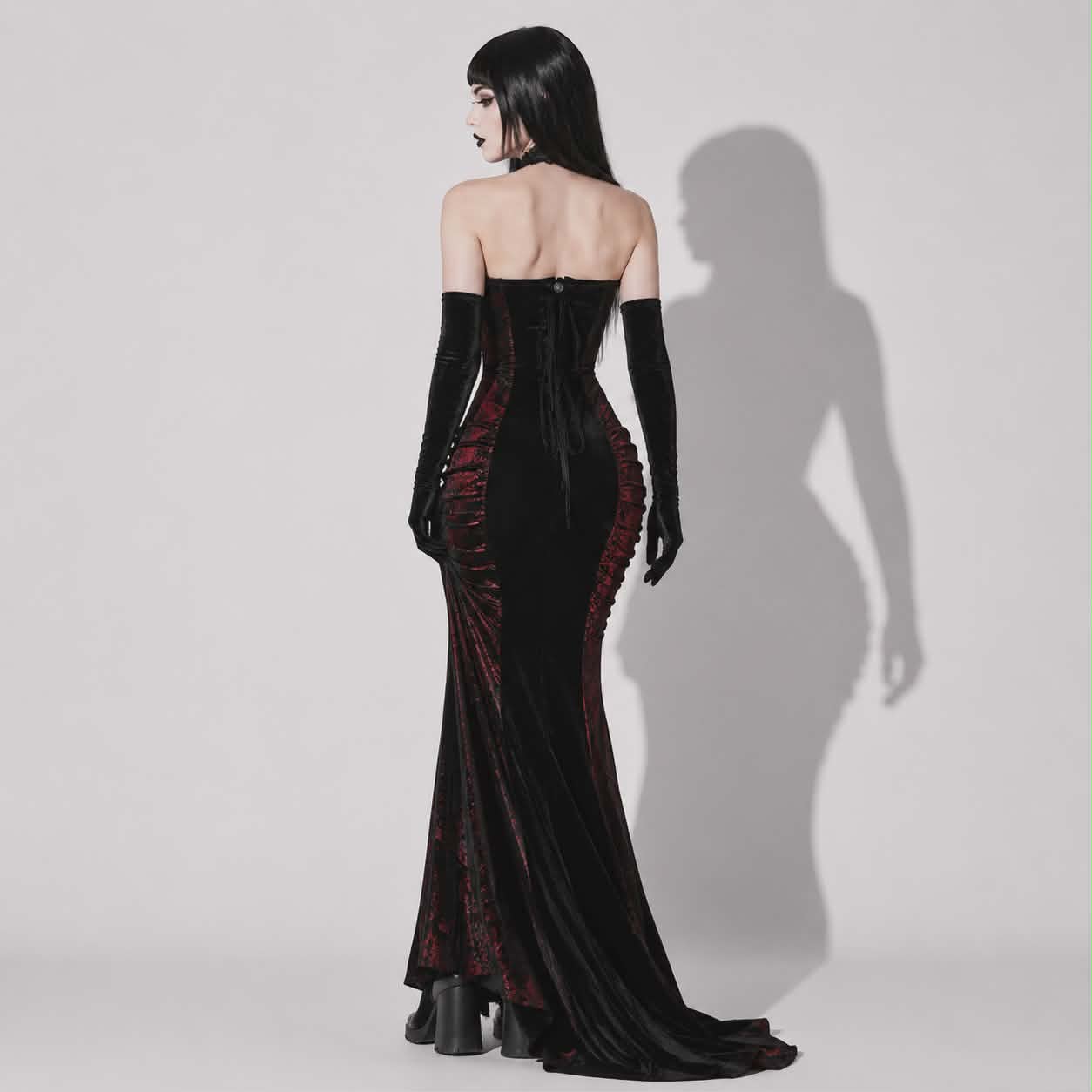 Vampire Princess Nocturna | Dark Gothic Vampire Queen Dress
