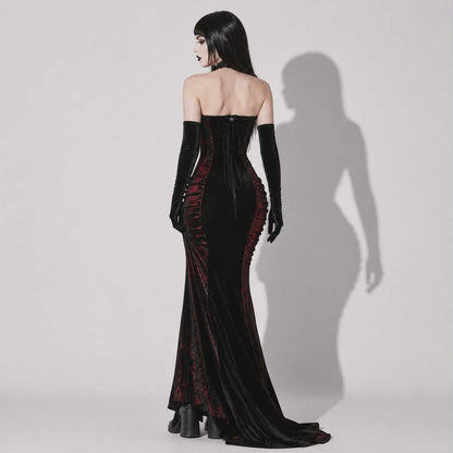 Vampire Princess Nocturna | Dark Gothic Vampire Queen Dress