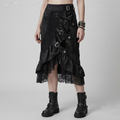 Victorian Gothic Skirt | Walpurgis Nocturne | Victorian PunkGoth