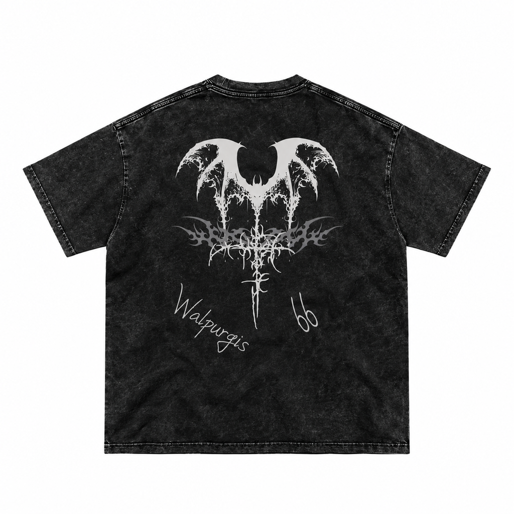 Vintage Gothic Walpurgis Night T-Shirt | WALPURGIS 1966 – 250 GSM