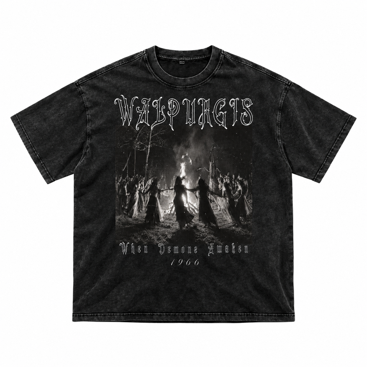 Vintage Gothic Walpurgis Night T-Shirt | WALPURGIS 1966 – 250 GSM