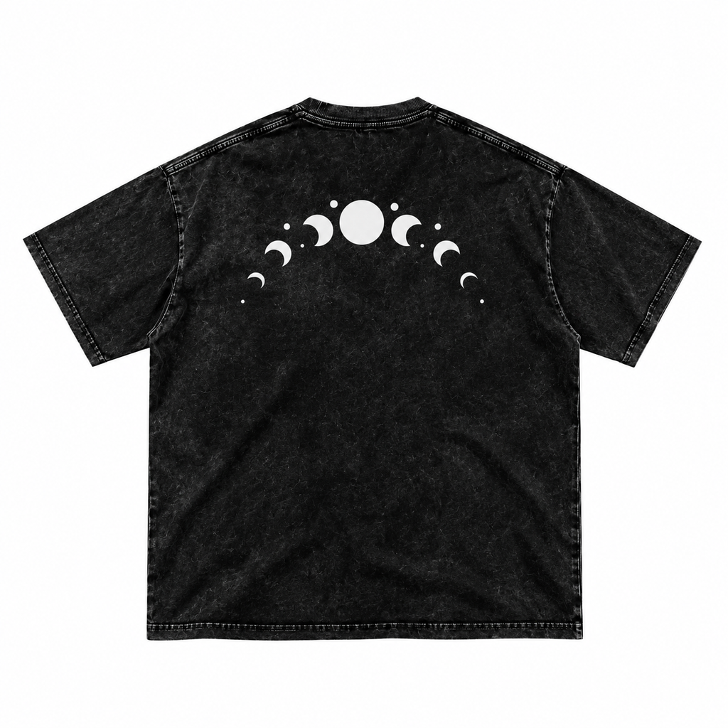 Vintage Gothic Halloween T-Shirt | MAGIC MOMENT – 250 GSM