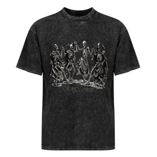 Women's Gothic T-shirt | Medival Gothic Memento Vivere