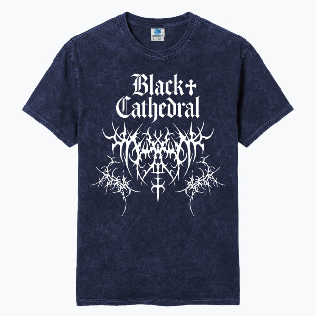 Black Cathedral | Thorns of Entropy | Vintage Washed Gothic Heavy Cotton T-Shirt