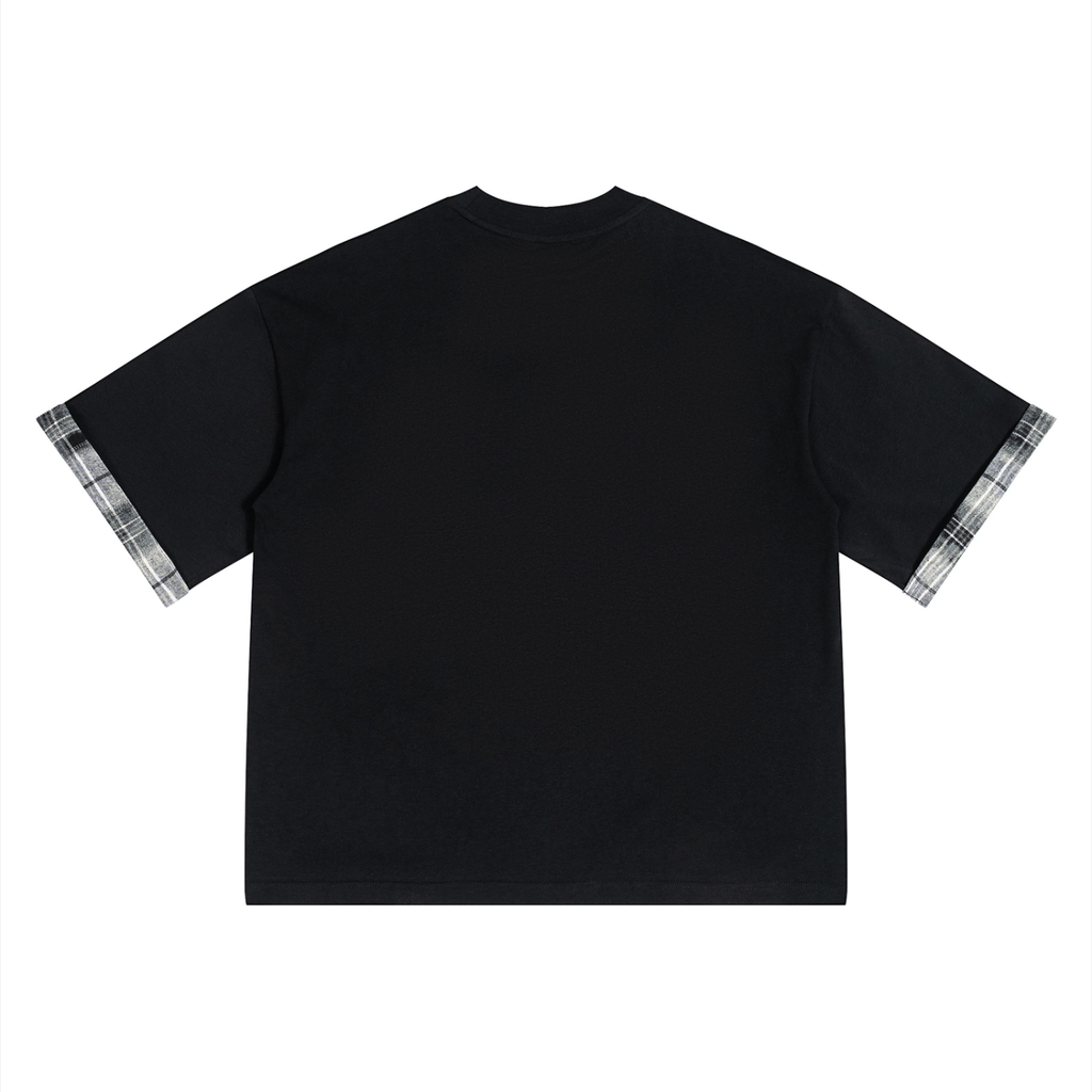 Unisex Grunge Goth Plaid T-Shirt | Pretty Things Rot Too | Gothic Streetwear