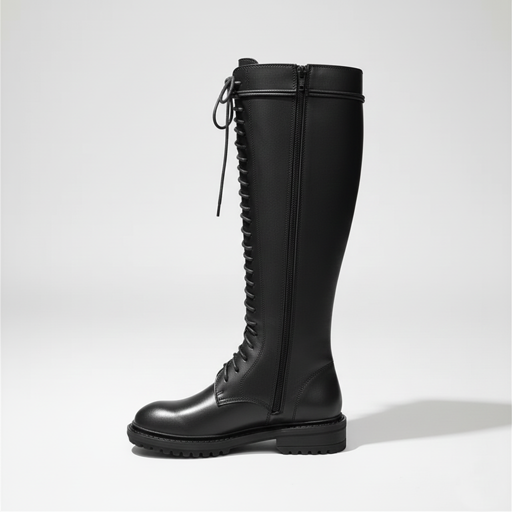 Hells Knight Women's Metal High Boots
