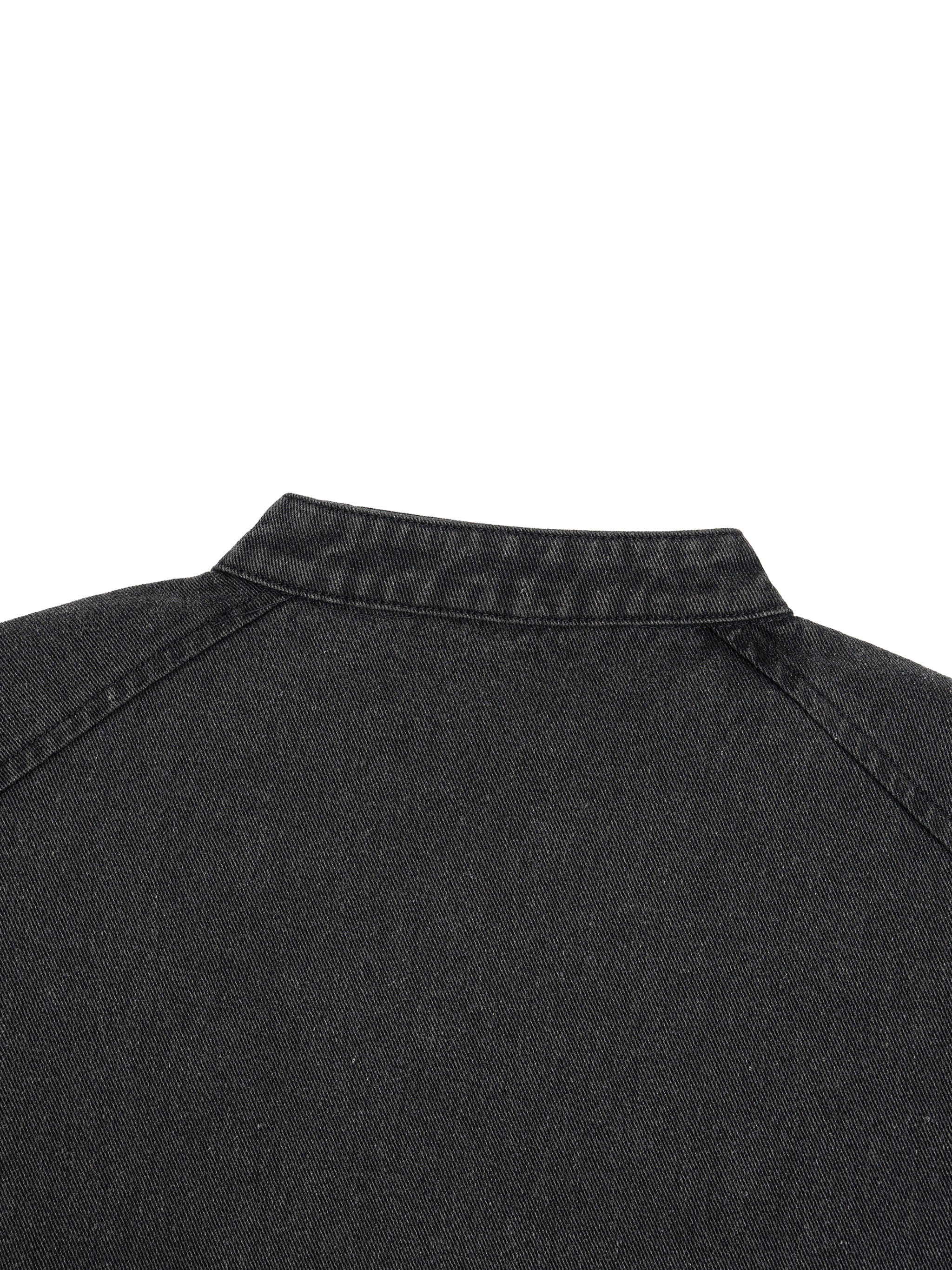 Black Gothic Denim Jacket | Ezoteric Gothic Skull