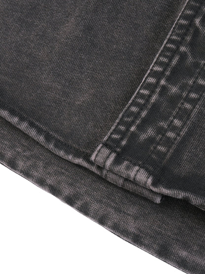 Gothic Denim Jacket | Dark Night Rose