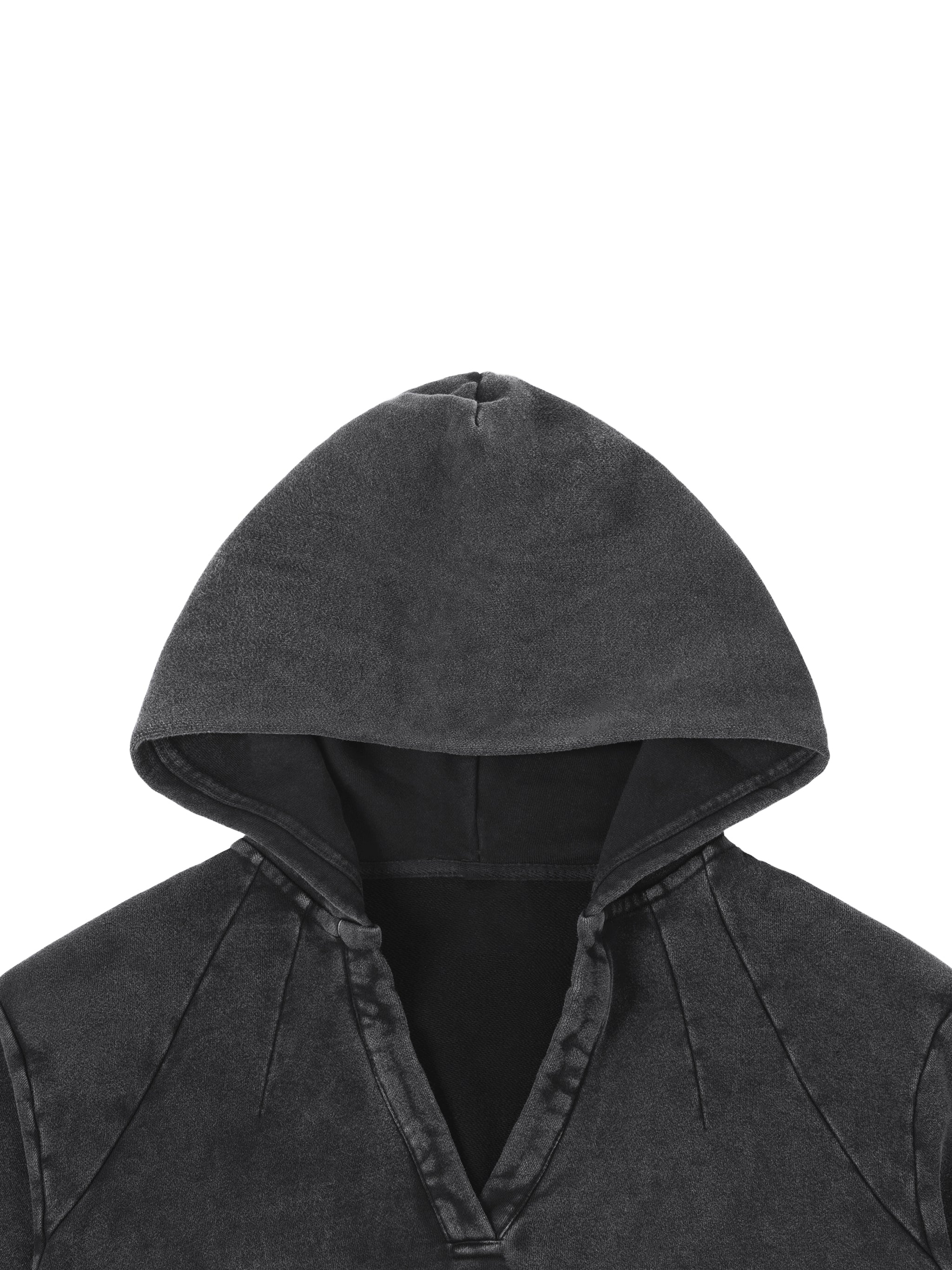 Women's Gothic Crop Hoodie | Gothic Ezoteric Tattoo Hoodie