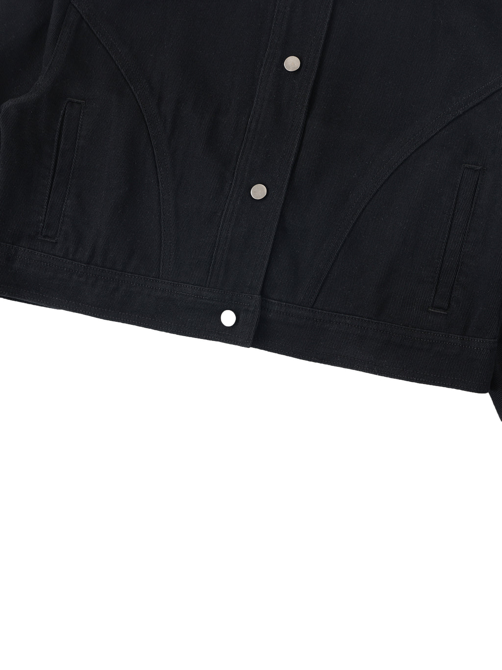Women's Gothic Cropped Denim Jacket – NIGHTCRAWLER | Heavyweight 420 GSM