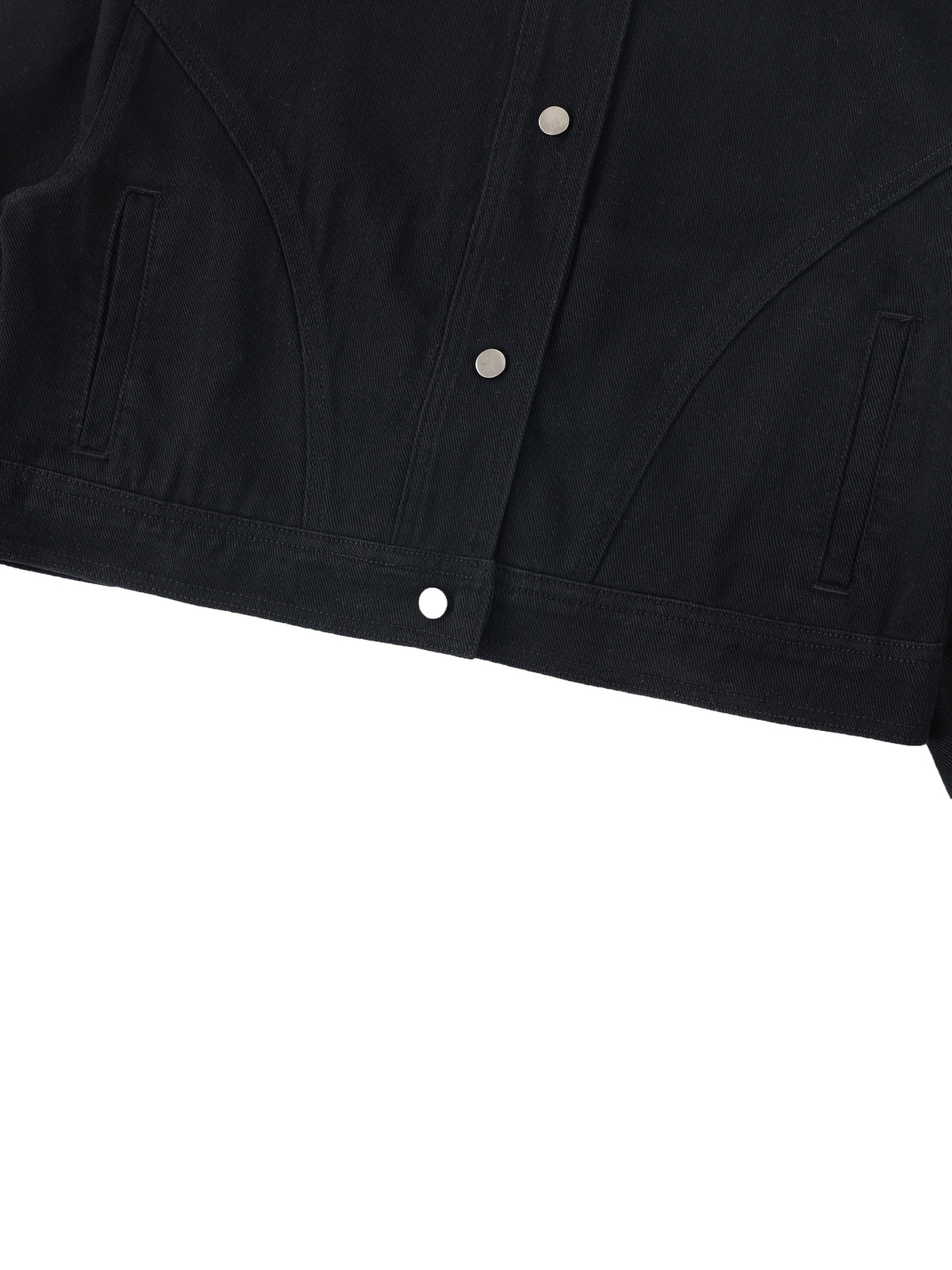 Women's Gothic Cropped Denim Jacket – NIGHTCRAWLER | Heavyweight 420 GSM