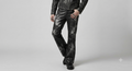 Unisex Punk Baggy Pants | Ash Requiem | Punkgoth Streetwear